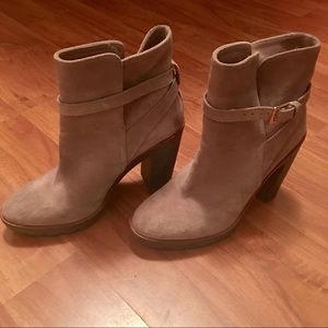 Suede Leather Kate Spade Booties